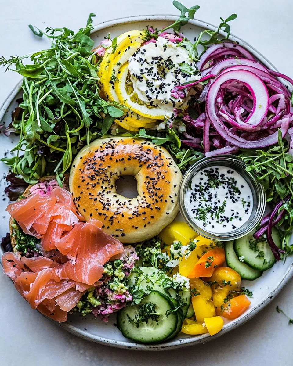 Bagel and Smoked Salmon Bar