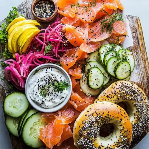 Bagel and Smoked Salmon Bar