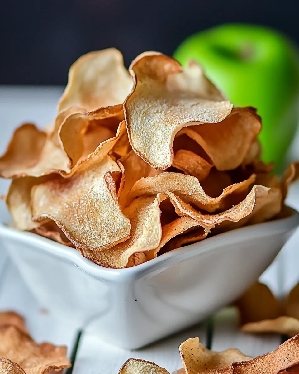Baked Apple Chips