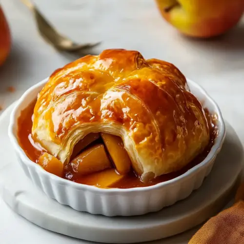 Baked Apples in Puff Pastry