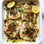 Baked Cajun Garlic Butter Cod