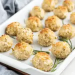 Baked Chicken Meatballs