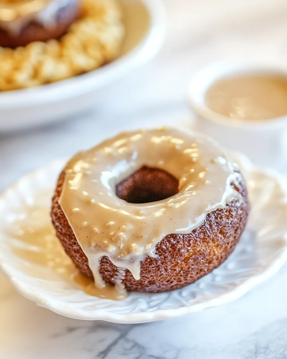 Baked Chocolate Peanut Butter Donuts