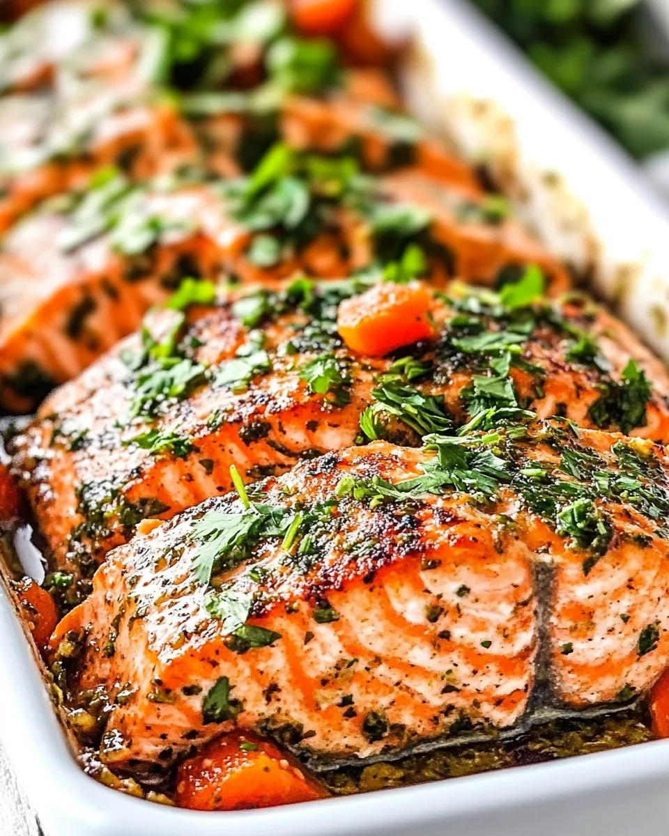 Baked Cilantro Lime Salmon