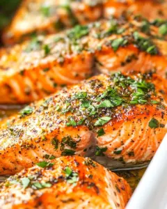 Baked Cilantro Lime Salmon
