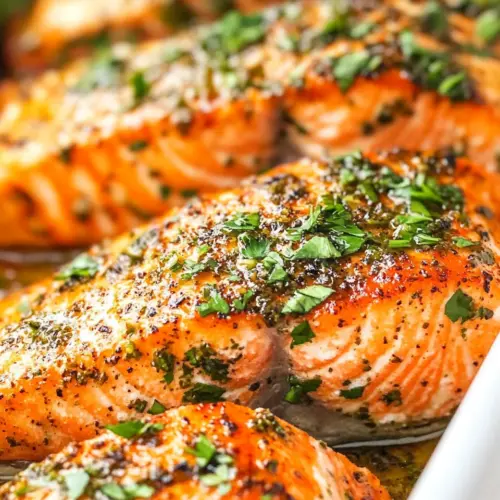Baked Cilantro Lime Salmon