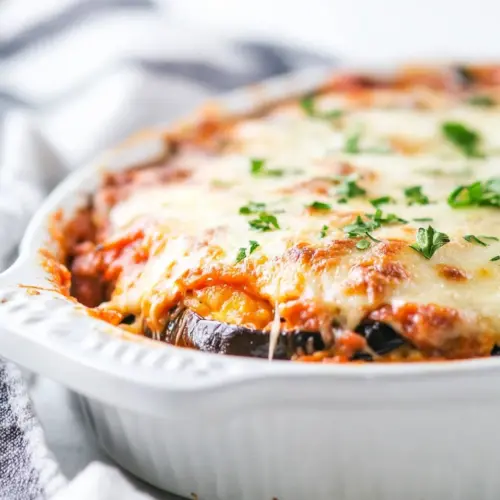 Baked Eggplant Parmesan