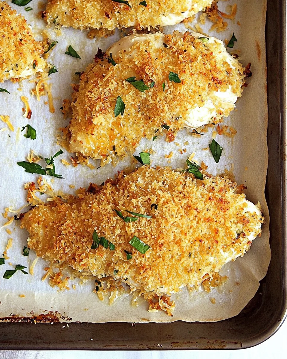 Baked Parmesan Crusted Chicken