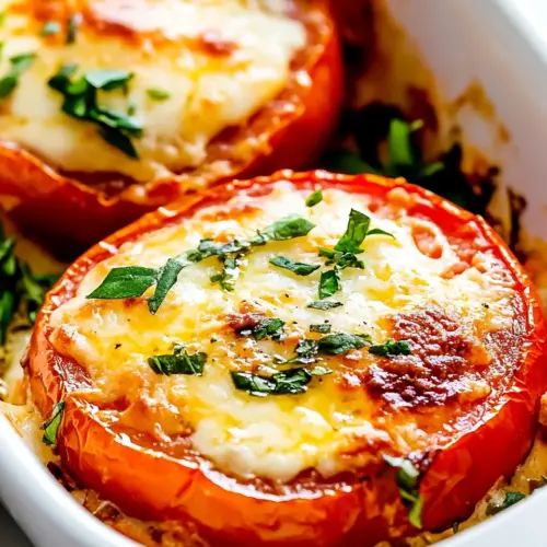 Baked Parmesan Tomatoes