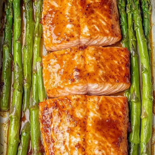 Baked Salmon and Asparagus