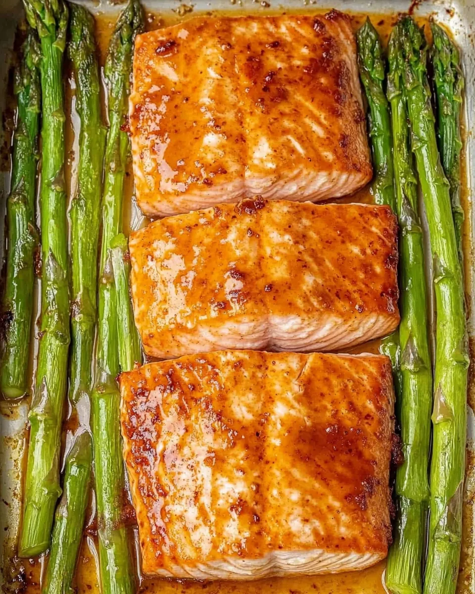Baked Salmon and Asparagus