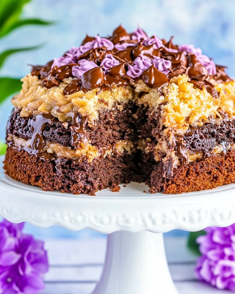 German Chocolate Cake