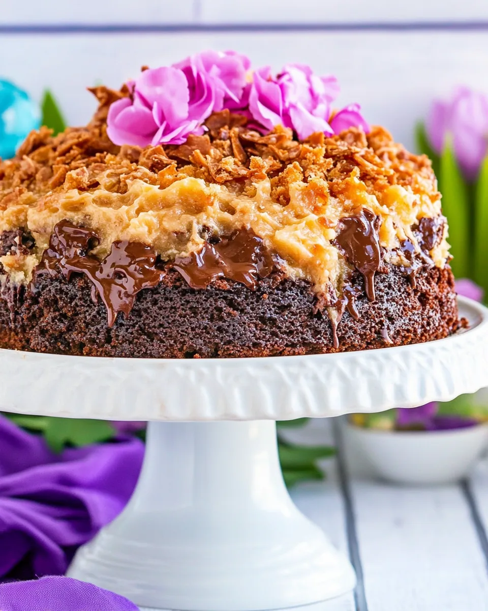 German Chocolate Cake