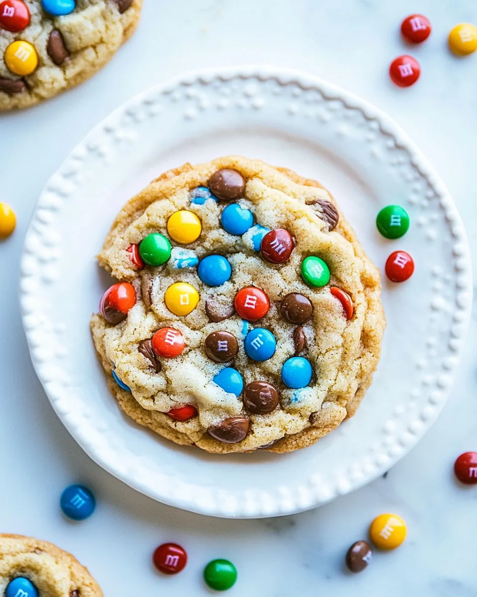 Bakery M&M Cookies