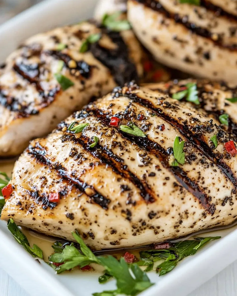 Balsamic Grilled Chicken