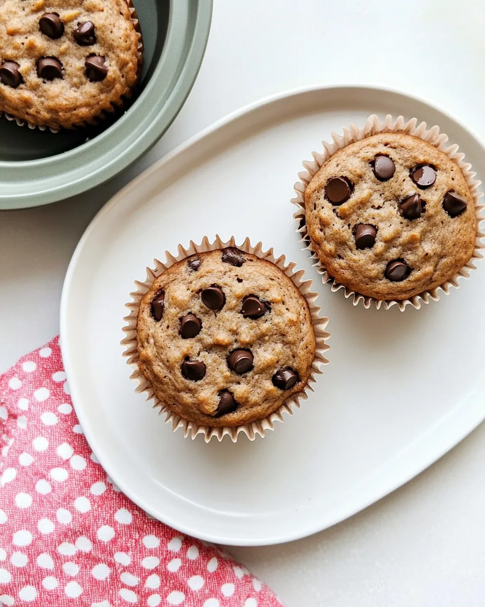 Banana Buckwheat Muffins