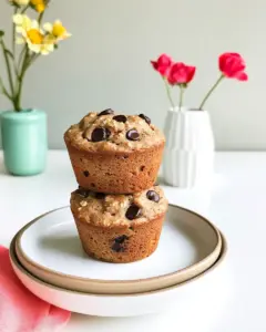 Banana Buckwheat Muffins
