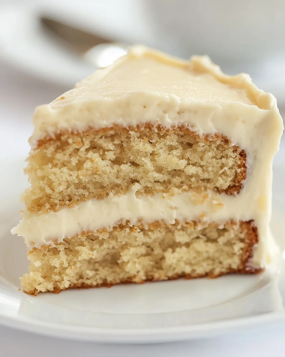 Banana Cake with Cream Cheese Frosting