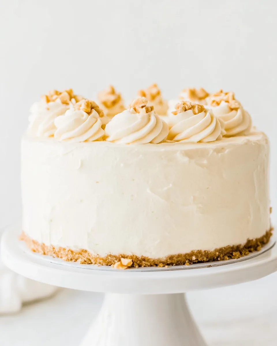 Banana Cheesecake Cake