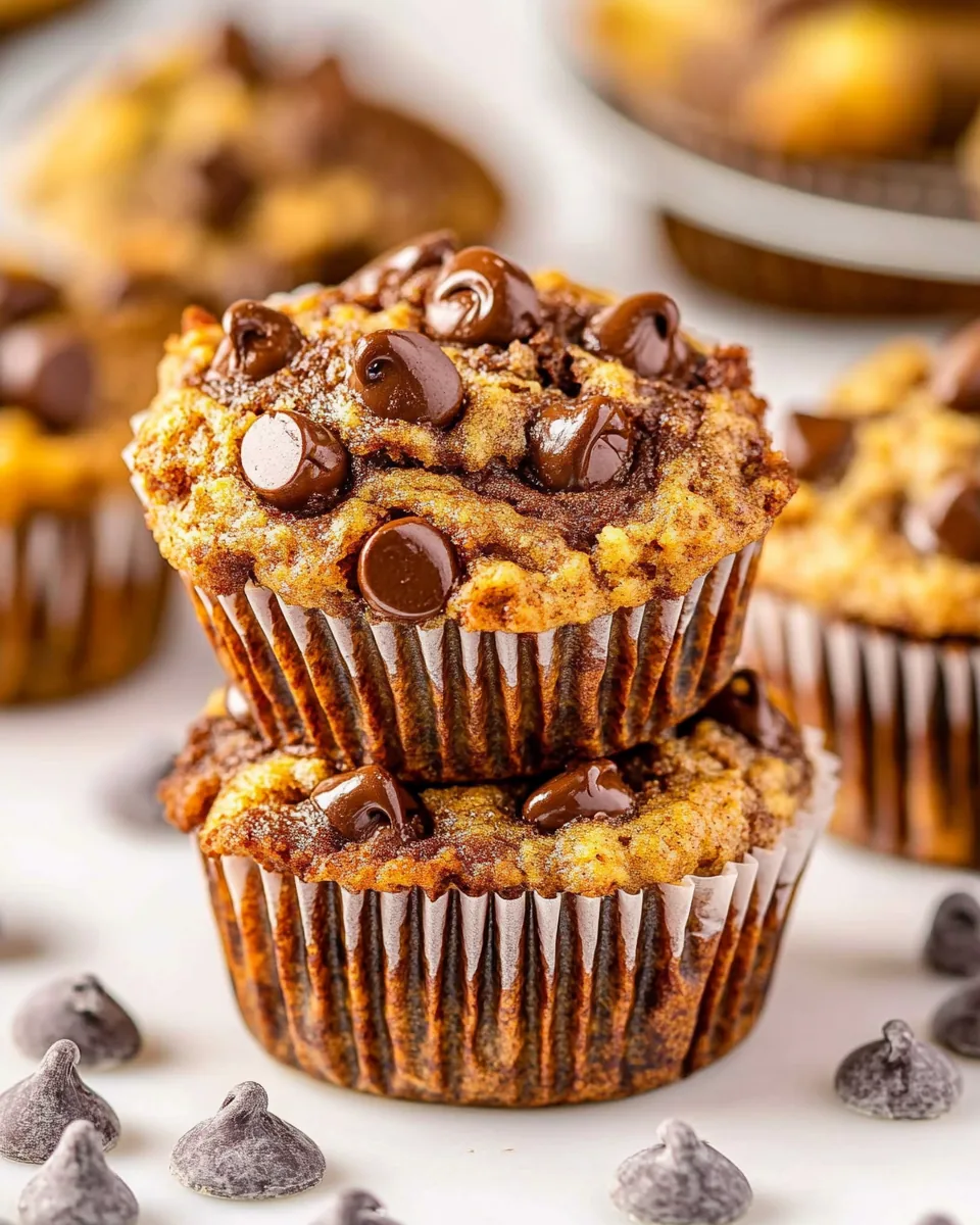 Banana Chocolate Chip Muffins