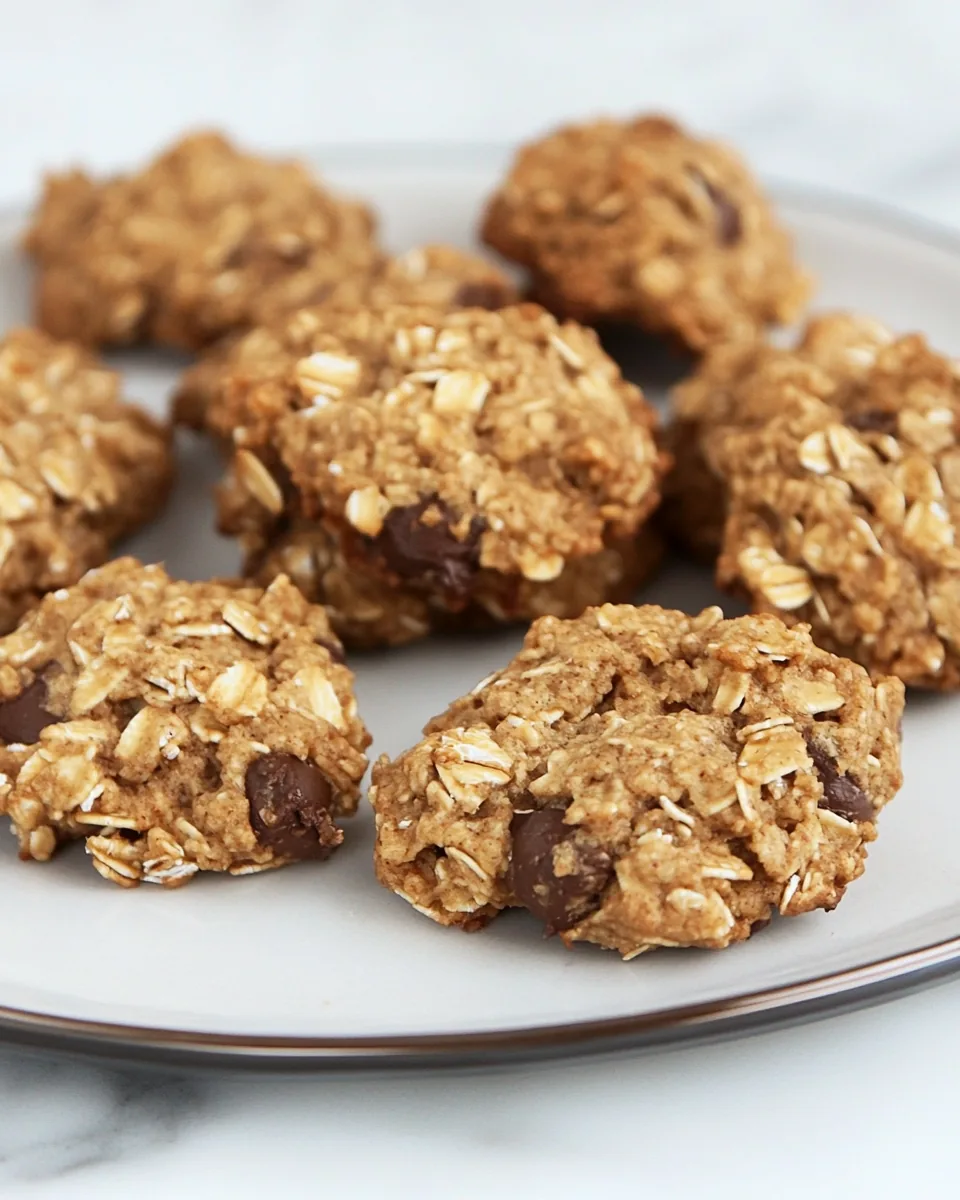 Banana Oat Breakfast Cookies