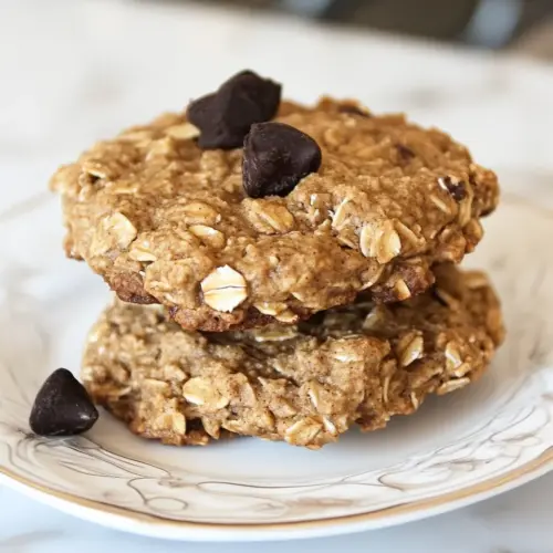 Banana Oat Breakfast Cookies