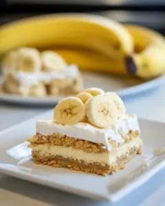 Banana Pudding Bars