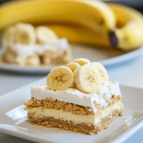 Banana Pudding Bars