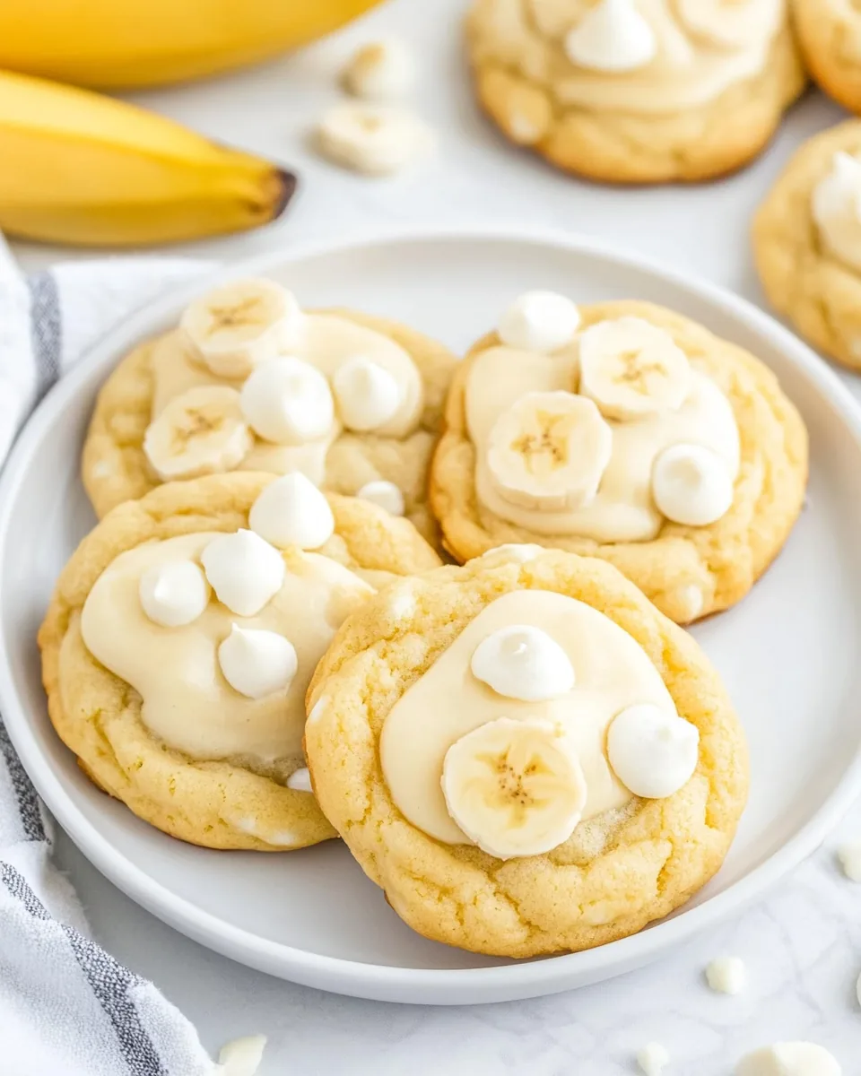 Banana Pudding Cookies