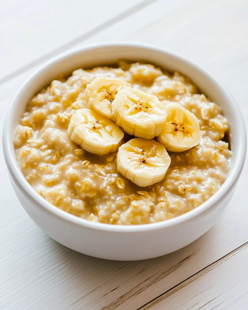 Banana Smash Oatmeal