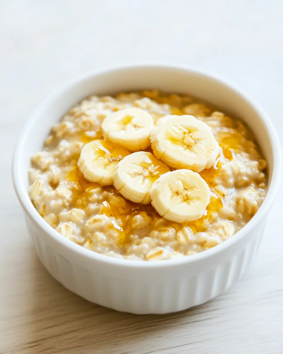 Banana Smash Oatmeal