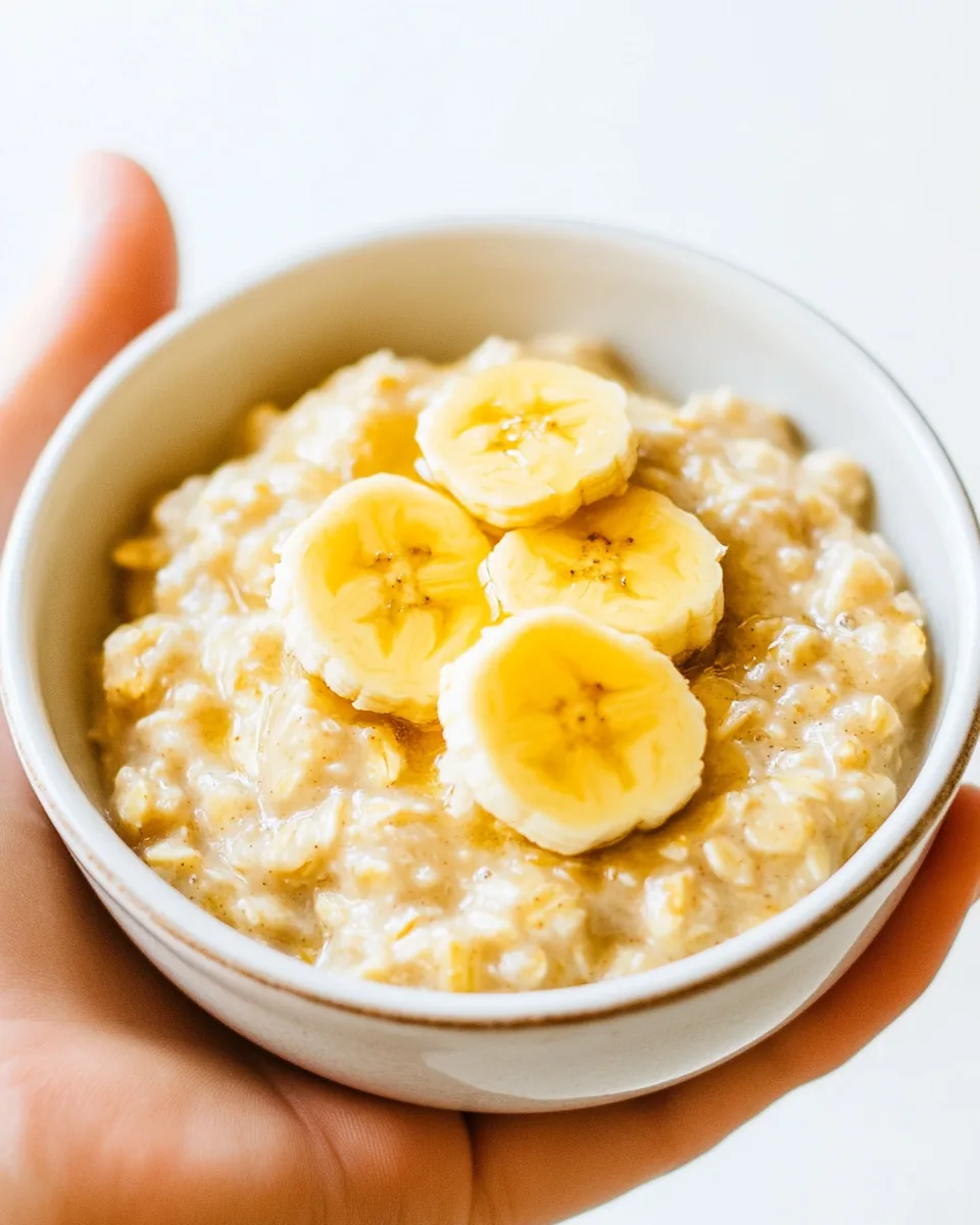 Banana Smash Oatmeal