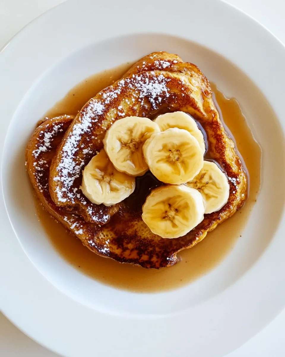 Bananas Foster French Toast