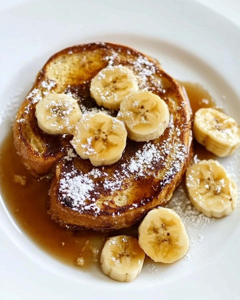 Bananas Foster French Toast