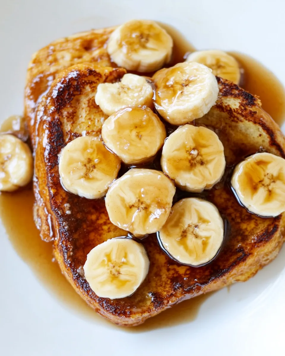 Bananas Foster French Toast