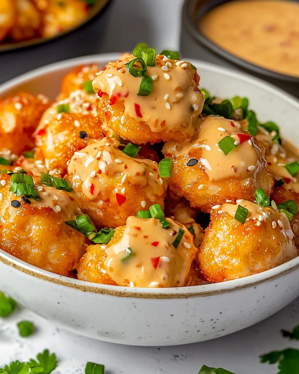 Bang Bang Salmon Bites