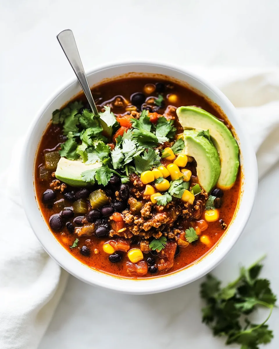 Beef Enchilada Soup