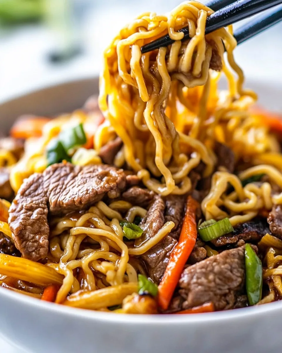Beef Ramen Noodles