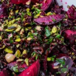 Beet Wild Rice Salad