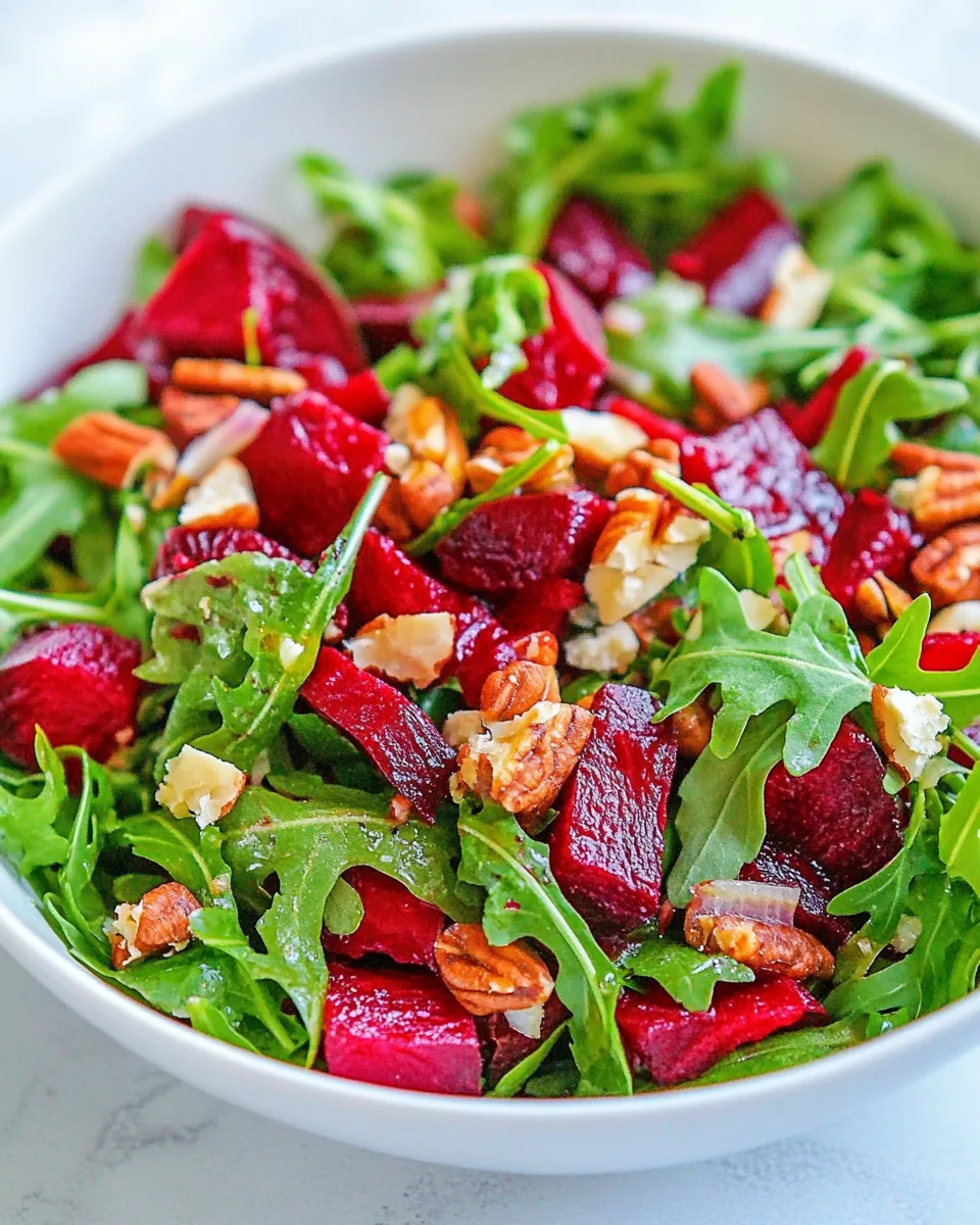 Beetroot and Arugula Salad