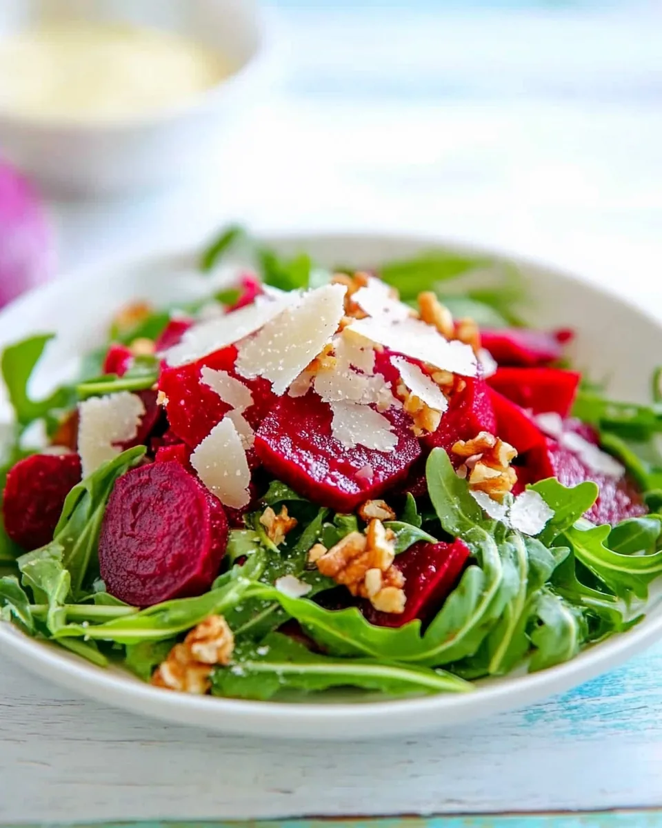 Beetroot and Arugula Salad