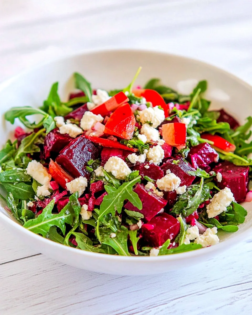 Beetroot and Arugula Salad