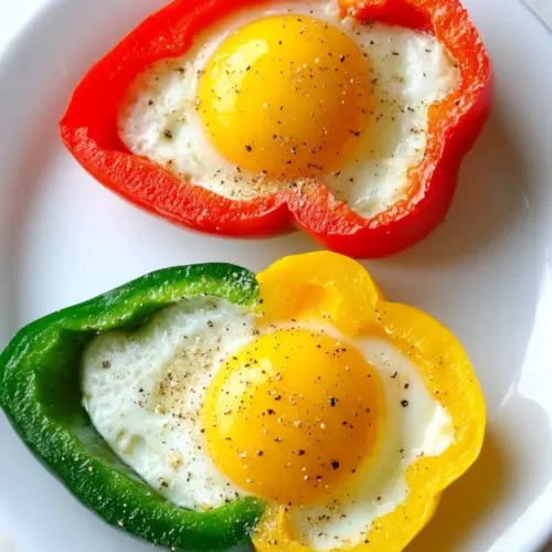 Bell Pepper Egg Flowers
