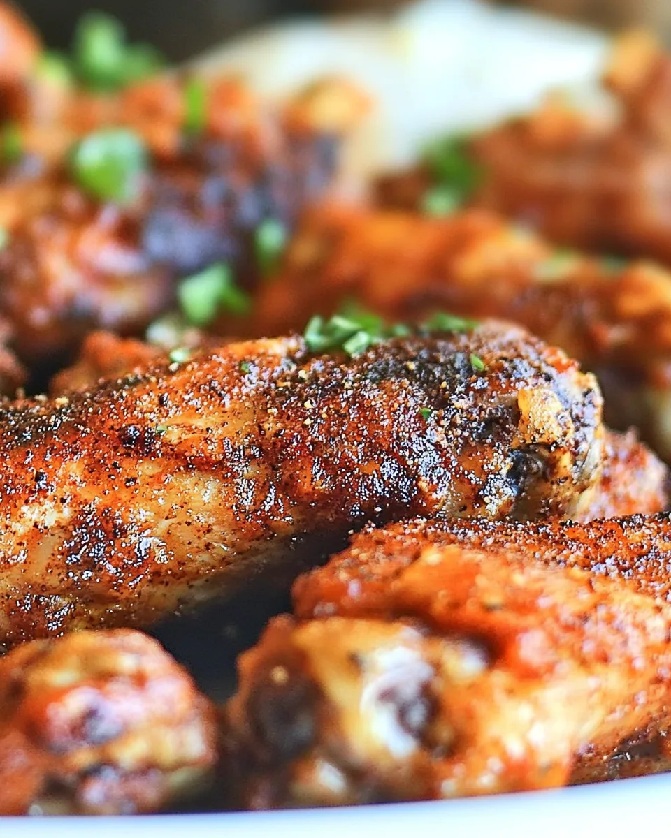 Air Fryer Jerk Chicken Wings