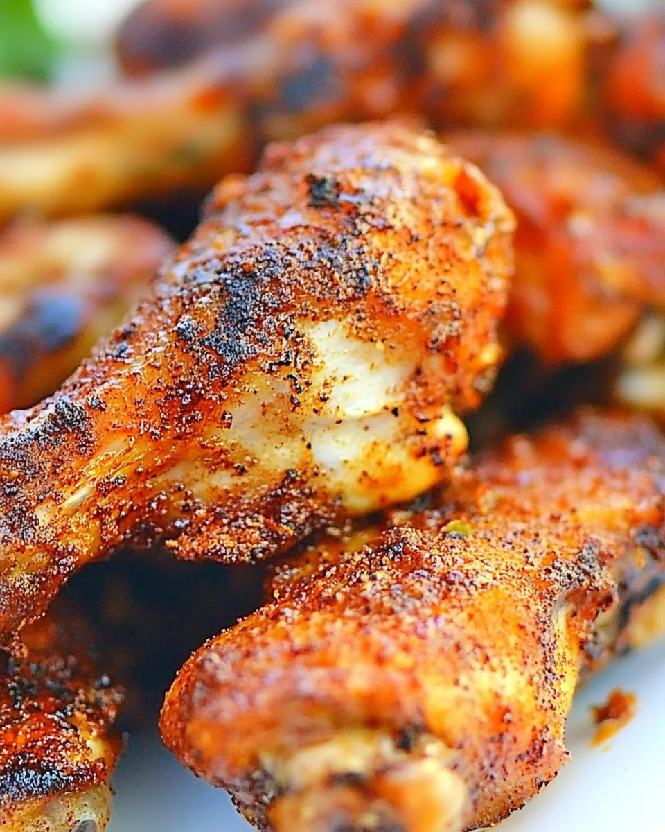 Air Fryer Jerk Chicken Wings