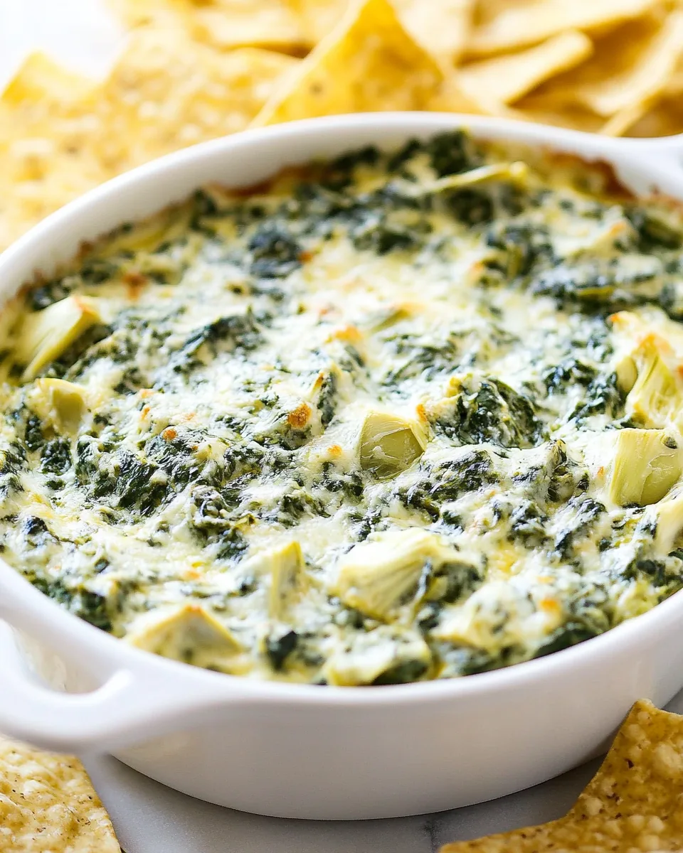 Best Spinach Artichoke Dip