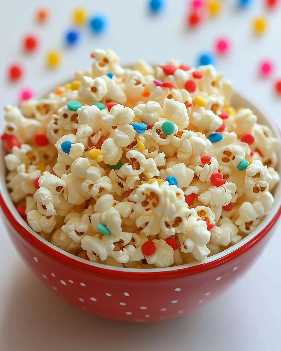 Birthday Cake Popcorn