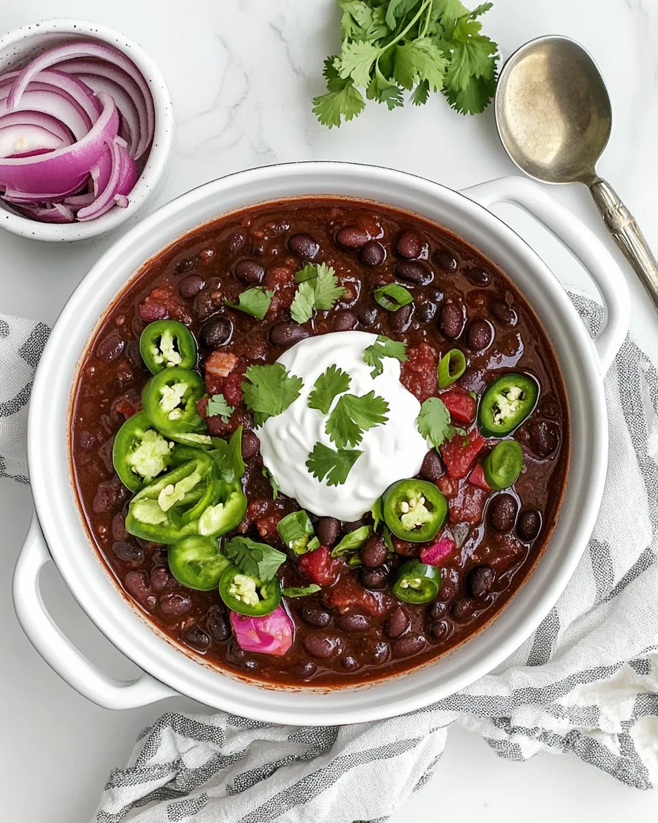 Black Bean Chili