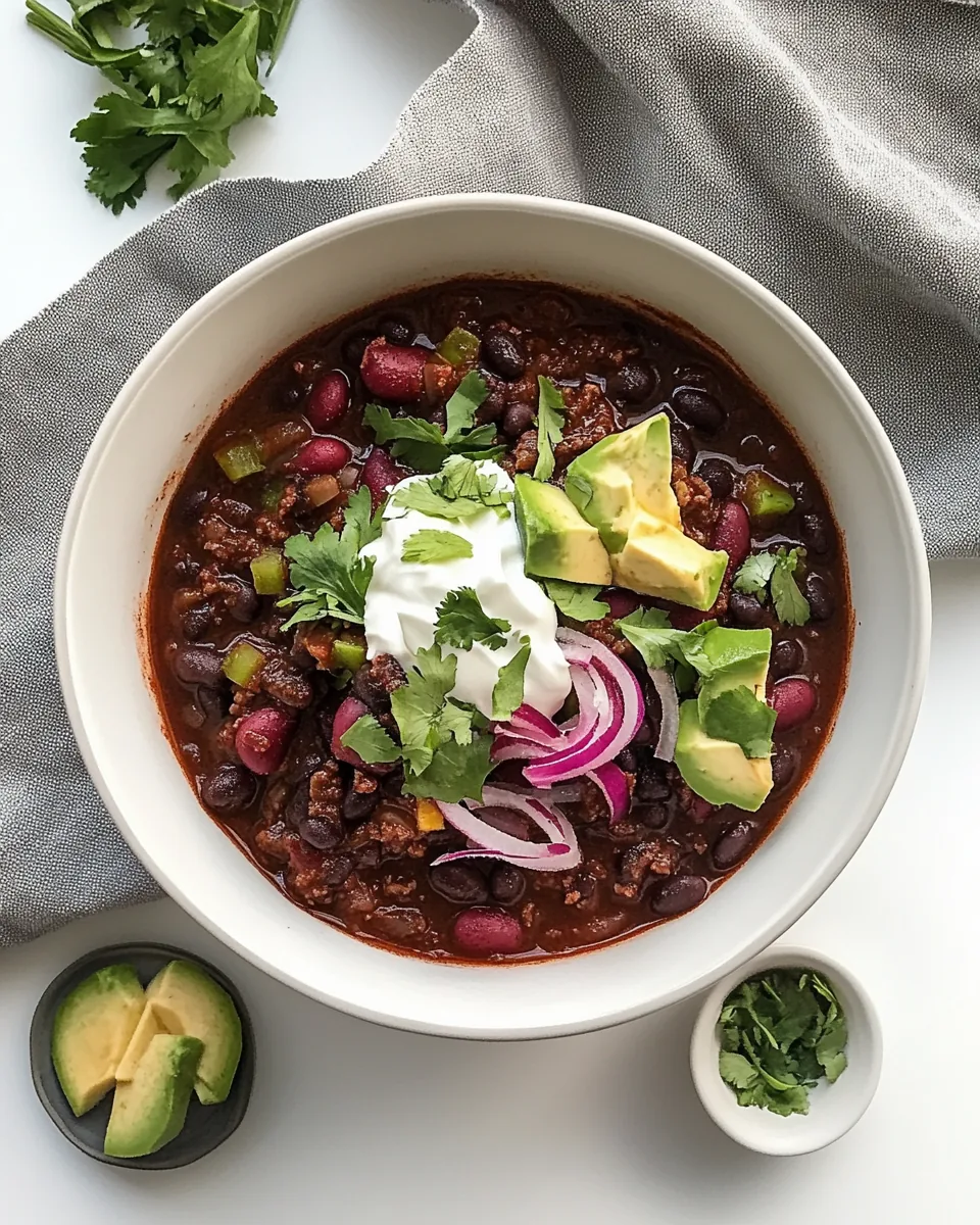 Black Bean Chili