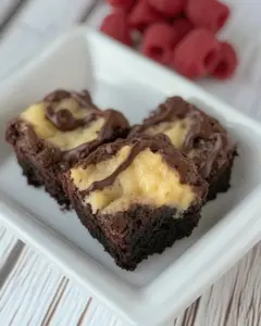 Black Bottom Brownie Bites